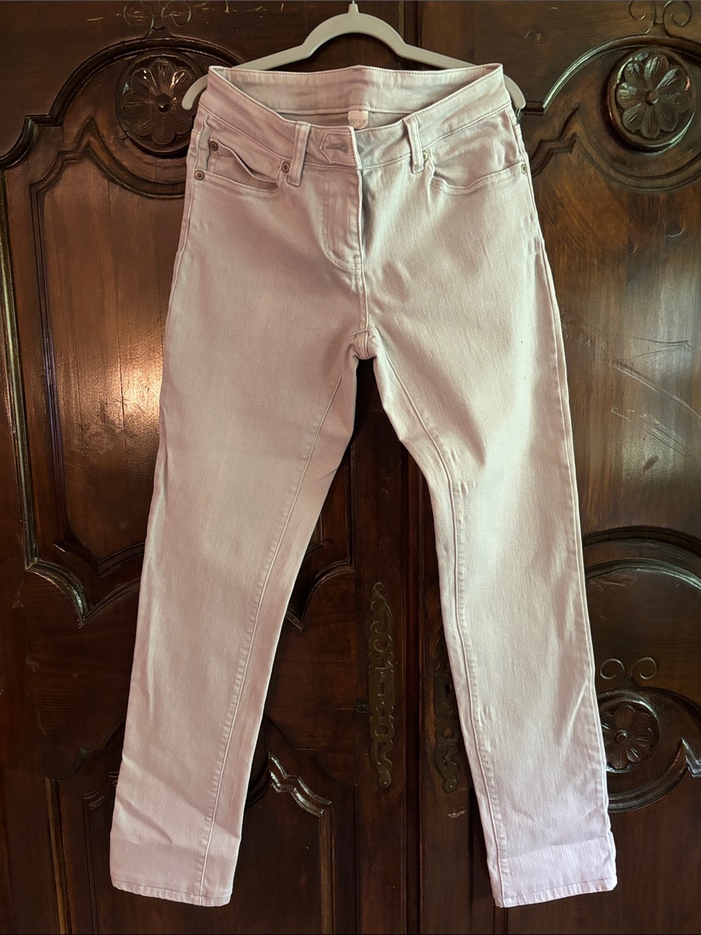 Poetry Creme Skinny Jeans